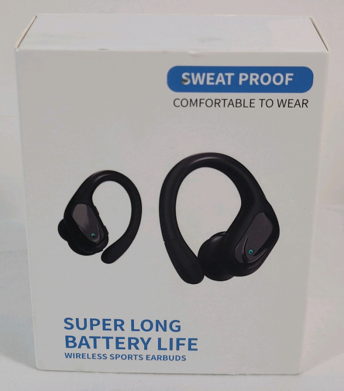 As New - BX17 Wireless Sports Earbuds . iOS & Android Compatible