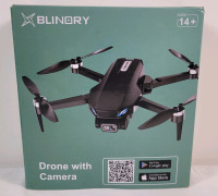 New , Open Box - Blinory Drone w/HD Camera , Model # X60 . Compatible with Apple and Google Smartphones