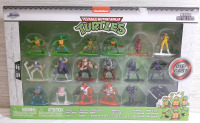 New in Box Jada Teenage Mutant Ninja Turtles Die-Cast Nano Metalfigs | Contains 18 Figures, Figures Measure Roughly 2" Tall