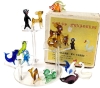 Vintage Glass Menagerie : 14 Hand Blown Glass Animal Figures Up to 2.2" Tall, No Chips or Cracks