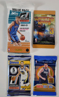 2023 - 2024 Panini NBA Basketball Trading Card Wax Packs , Sealed . Four (4) Wax Sealed Packs