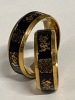 Two Stylish Dragon Stainless Steel Rings Featuring Black Accents And An Industrial Design Sizes 10 and 13 - 5