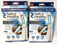 2 New Safe & Healthy Disinfecting UV Lights