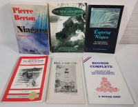 Niagara Falls History Book Lot , Six (6) Paperback Books