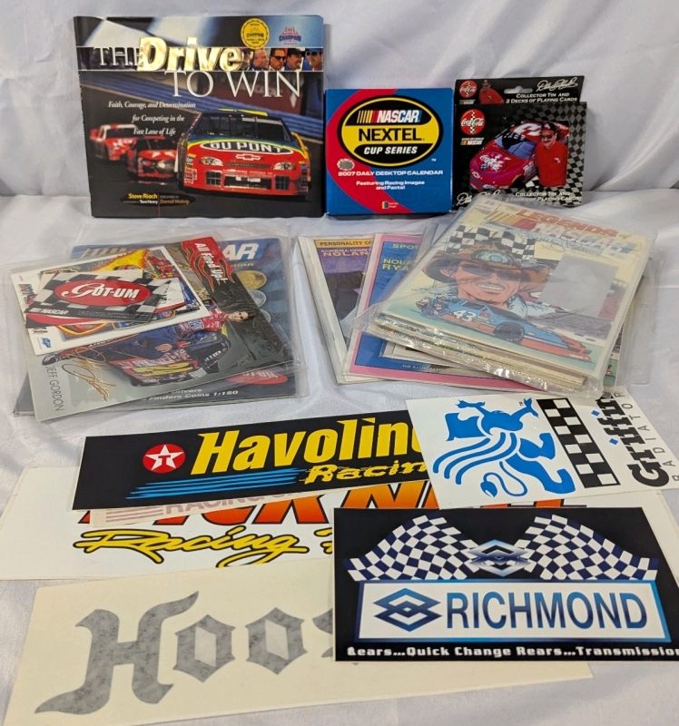 Vintage to Newer Racing & Sports Memorabilia. Comics, Stickers & More!