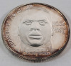 1992 Shaquille O'Neal .999 Fine Silver NBA Basketball Number One Draft Pick Coin . - 4