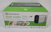 New - Symynelec Smart HD Wi-Fi Wireless Camera Set . Includes Two (2) Indoor / Outdoor Cameras . Google Assistant & Amazon Alexa Compatible