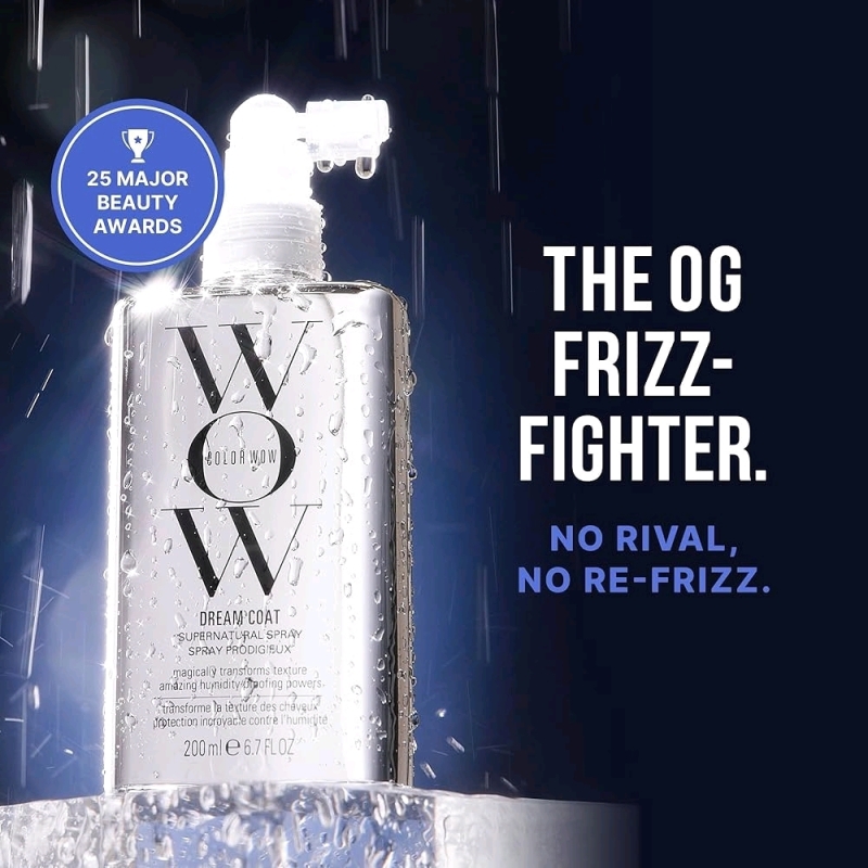 New COLOR WOW Dream Coat Supernatural Spray : Magically Transforms Texture with Amazing Humidity-Proofing Powers - 200ml