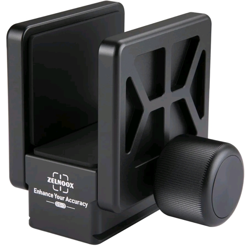 New - Xelnoox GS-3 Arca-Swiss Saddle Tripod Mount &ndash; Hunting Tripod Clamp with Quick Release Dovetail | Enhanced Accuracy Ball Head & Adapter for Shooting and Hunting .