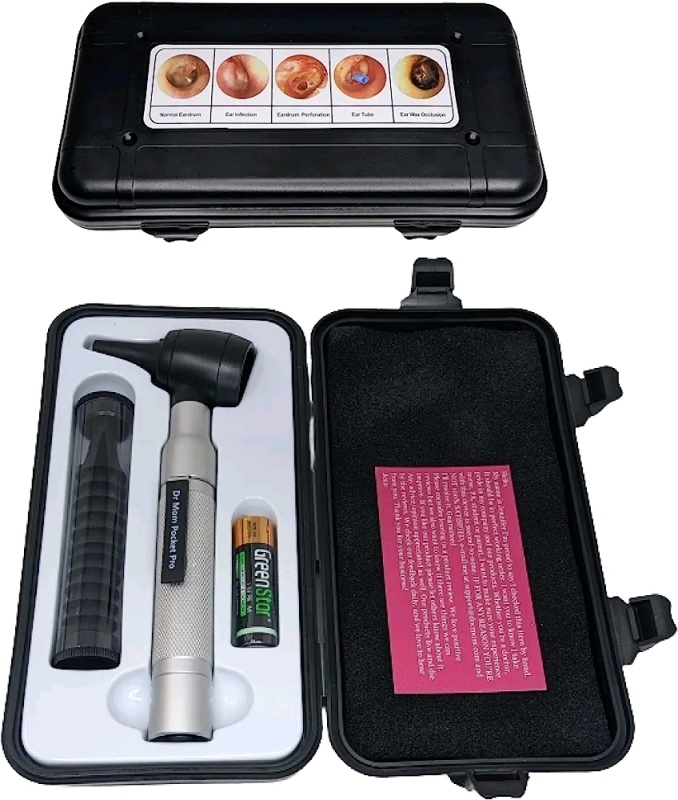 New Dr Mom LED Pocket Pro Otoscope (4th Gen)