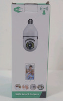 New - Wesecuu Wi-Fi Bulb Security Camera . iOS & Android Compatible