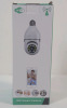 New - Wesecuu Wi-Fi Bulb Security Camera . iOS & Android Compatible