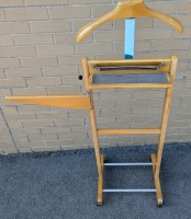Valet Stand. Measures 45" Tall.