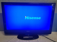 40" Hisense LED Television w/Remote , Model # LCD40V57CA . Tested Powers Up , Not All Inputs Checked