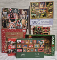 New & Used Puzzles - Dogs 500 to 1500 Pieces