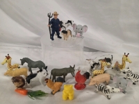 22 New | Assorted Miniature Animals | Tallest Measures 3"