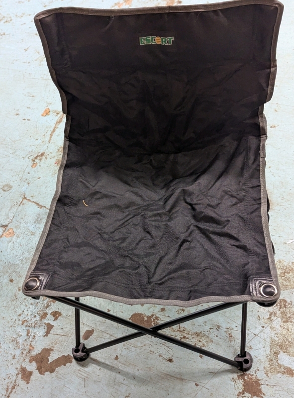 As New Escort Deluxe Sports Chair. 20" by 20" by 16"