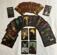 Universal Monsters Tarot Cars Deck. Guidebook is not present.