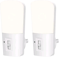 New Dusk to Dawn Adjustable Nightlights (2-Pack)