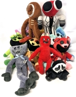 11 Plush Toys Based on Horror Games : 6&times; Poppy Playtime Smilin' Critters, Garten of BanBan, Ghostface, & Official Grey Mini Huggy Wuggy + More - Up to 16" Long