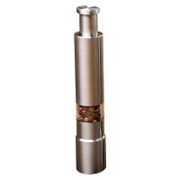 1pc Manual Stainless Steel Pepper Grinder - New