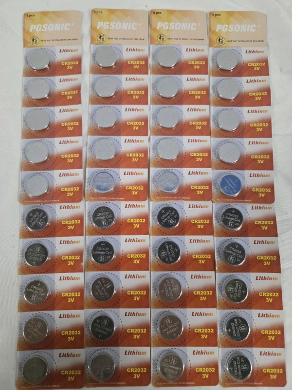 40 New | Pgsonic Lithium CR20323V Batteries BB:2029-12