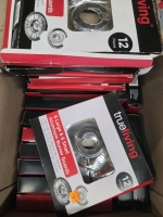24 New | TrueLiving 12pc Packs of Aluminum Burner Guards | Ea. Pack Measures 8" x 8"