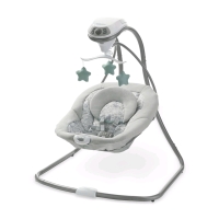 New Graco Simple Sway Swing. 38" Tall.