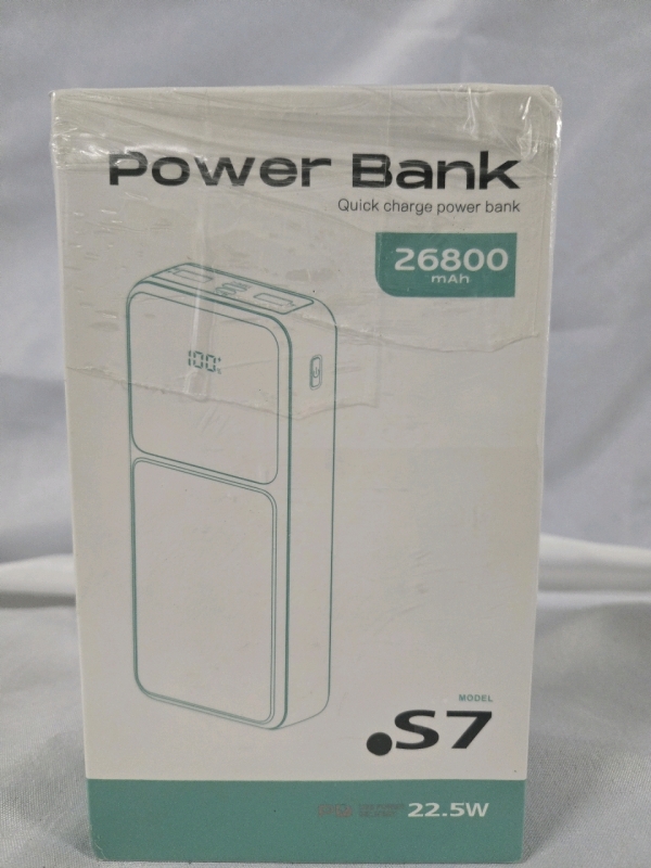New In Box | 22.5W Power Bank 26800mAh | Model &bull;S7