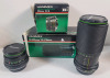 Hanimex 80-200mm One-Touch Zoom Lens & Hanimex 28mm Wide Angle Lens . No viable scratches on lenes