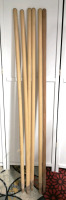 6 Wooden Handles / Stakes