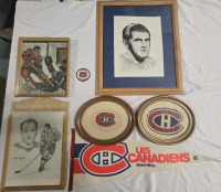 7 | Assorted NHL Hockey Montreal Canadians Memorabilia