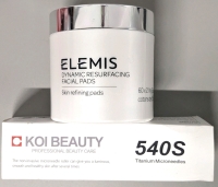[See Desc] New KOI BEAUTY 540S Titanium Microneedle Roller & Elemis Resurfacing Facial Skin Refining Pads