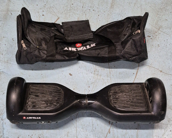 AIRWALK HOVERBOARD - Working 22.5" L x 7.25" W x 7.25" H - No Charger