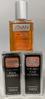 [See Desc] JOVAN Musk for Men Aftershave/Cologne & 2&times; GOTY Musk for Men Cologne Sprays