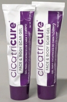 [See Desc] 2 CICATRICURE Advanced Scar Gel for Face & Body - Proven Results in 2 Weeks, Scar Treatment for Surgical Scars, Stretch Marks, Scars of Burns and Injuries, Acne Scar Treatments