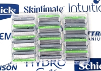 New 12ct Schick Hydro 5 Mens Sensitive Razor Blade Refills (Without Packaging)