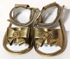 New VERSACE Oro Caldo Gold Baby Sandals (Size 15) with Box and Certificate of Authenticity! - 5