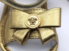New VERSACE Oro Caldo Gold Baby Sandals (Size 15) with Box and Certificate of Authenticity! - 7