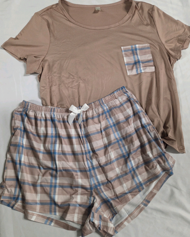New | Size XL Women's Short Pajama Set