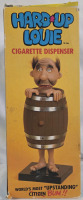 Vintage in Box | 1982 Hard Up Louie Cigarette Dispenser | Measures 9" x 3" x 3"