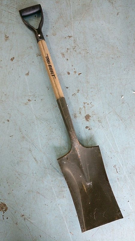 Unused Tru Built Tempered Shovel - 40" Long