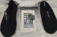 New | Size 36/37 Water Sports Shoes & Phone Pouch