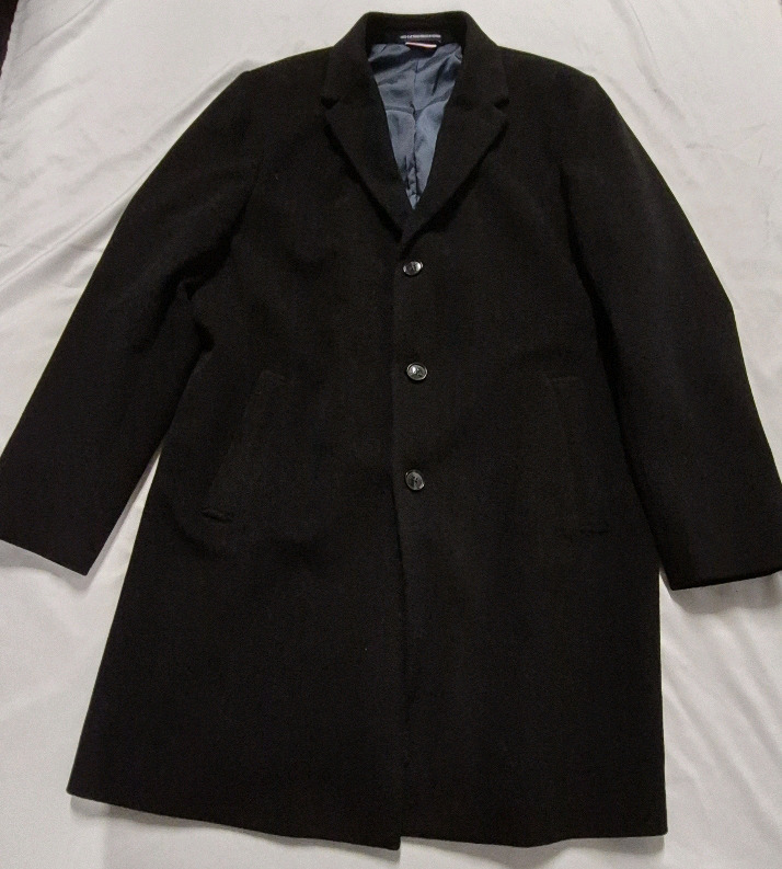 Men's sz 44R Tommy Hilfiger Wool 3/4 Length Coat