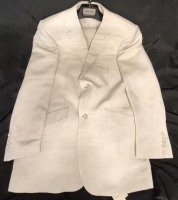 Men's sz 40R Vrooms & Dressmann Linen Suit Jacket & Pants 34Waist & Pants sz 32
