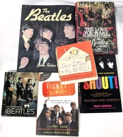 6 BEATLES Hardcover Books : Love Letters to the Beatles, The Love You Make, Ticket to Ride, Shout, Life in Pictures & The Beatles by John Tobler