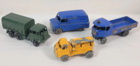 Four (4) Vintage Lesney Matchbox Diecast Cast Cars .