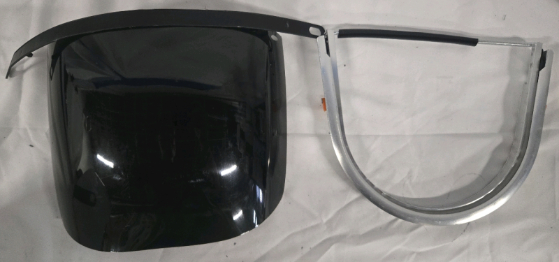 New | Plastic Welding Helmet/ Mask W/ Metal Trim