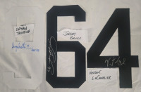 Vintage #9 Bryan Troitier, #6 Jeremy Roenick, #4 Vincent LeCavalier Signed Jersy Numbers ( No C.O.A )