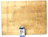 Neat Pie Measurements Weights & Measures Wooden Large Cutting Board - 23.8" &times; 17.75" - 2